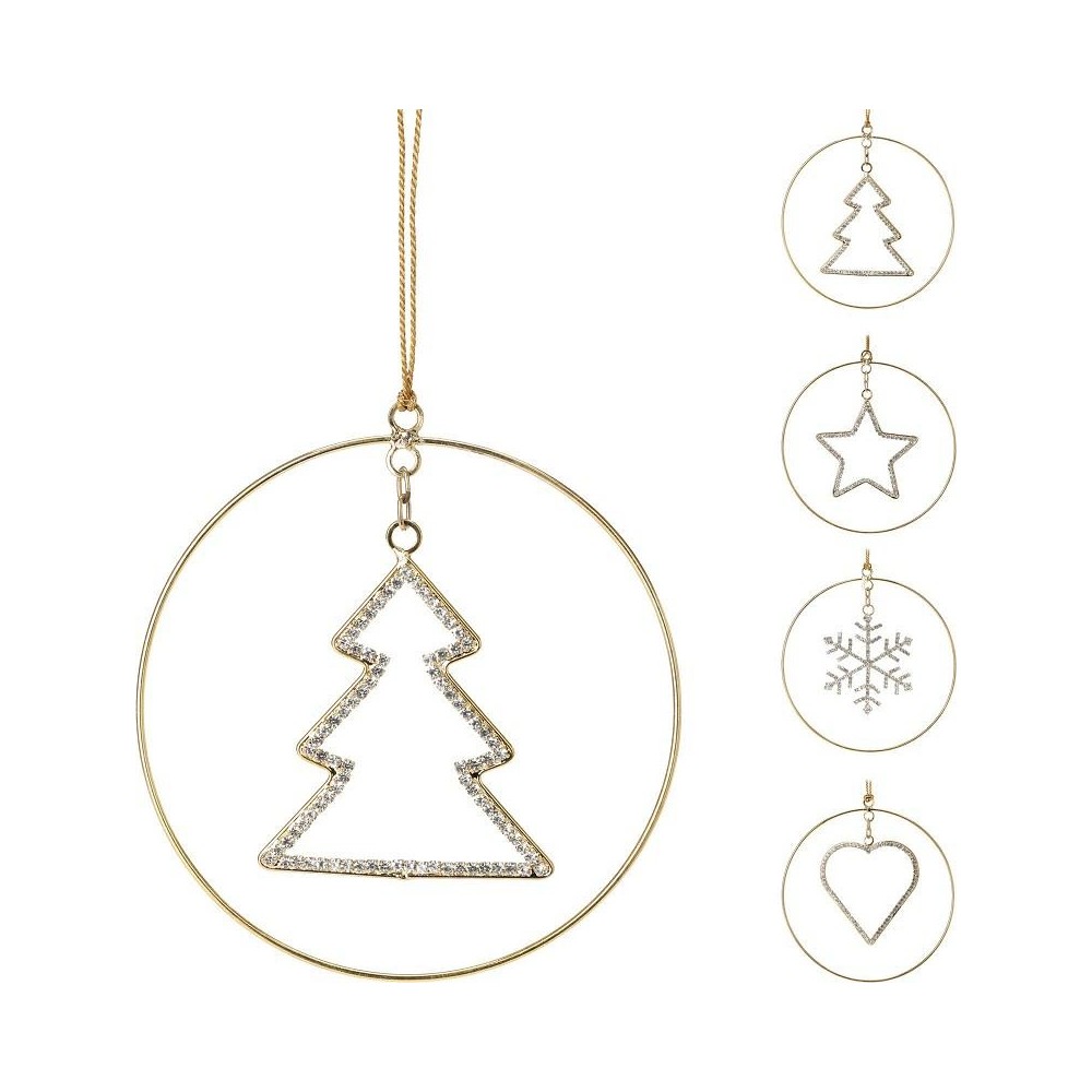 PENDENTE GIOIELLO ORO 12CM 4AS